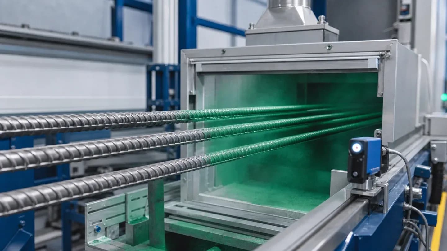 FBE Powder Coating for Rebar: Specification and Line Control