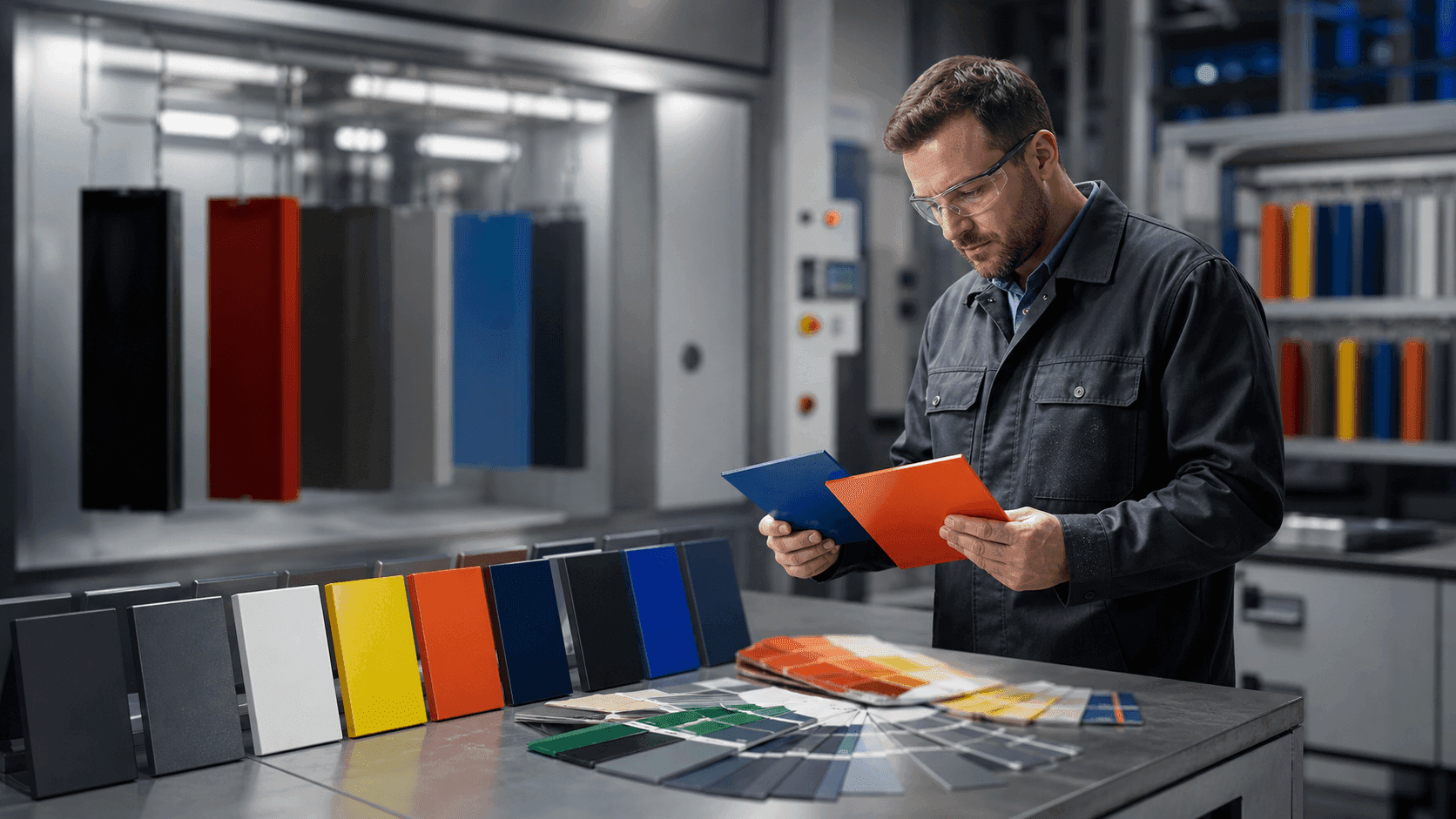 How to Choose the Perfect Powder Coating Color for Your Project? - powder coating blog cover