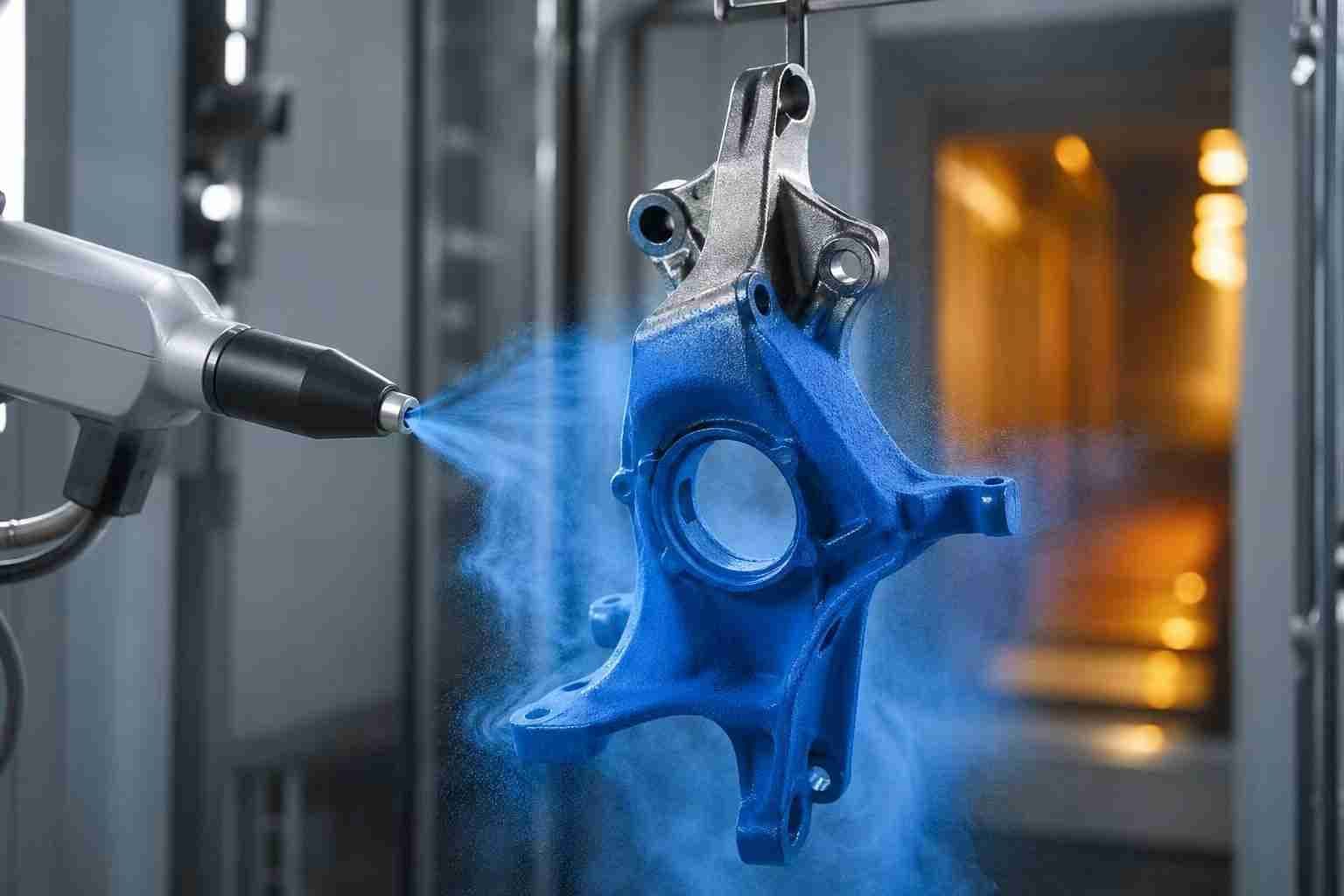 Efficiency and Precision: The Right Way to Use DAMEI Powder Coating 🛠️