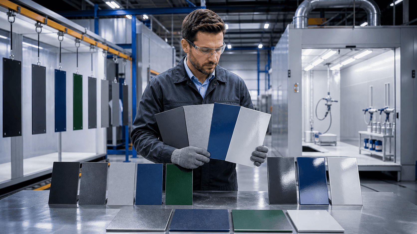 Powder Coating vs Wet Paint: Complete Comparison 2025 - powder coating blog cover